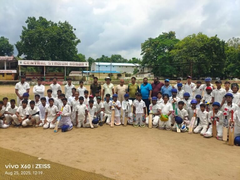 KORBA:-क्रिकेट अंडर 19 का ट्रायल 31 अगस्त को होगा लाल मैदान में…खिलाड़ियों को अपना पंजीयन कराना अनिवार्य