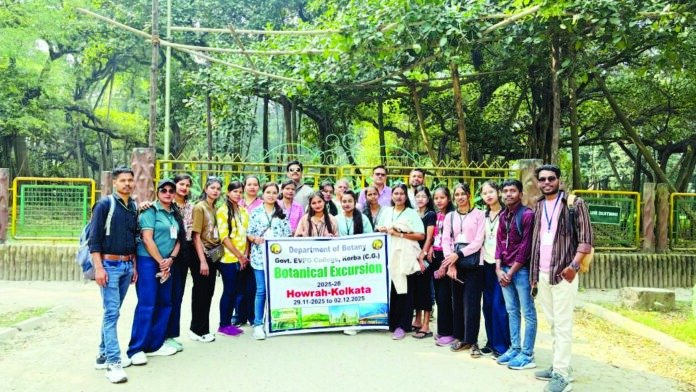 KORBA:-25 लाख स्पेसिमेन रिजर्व है नेशनल बॉटनिकल गार्डन में