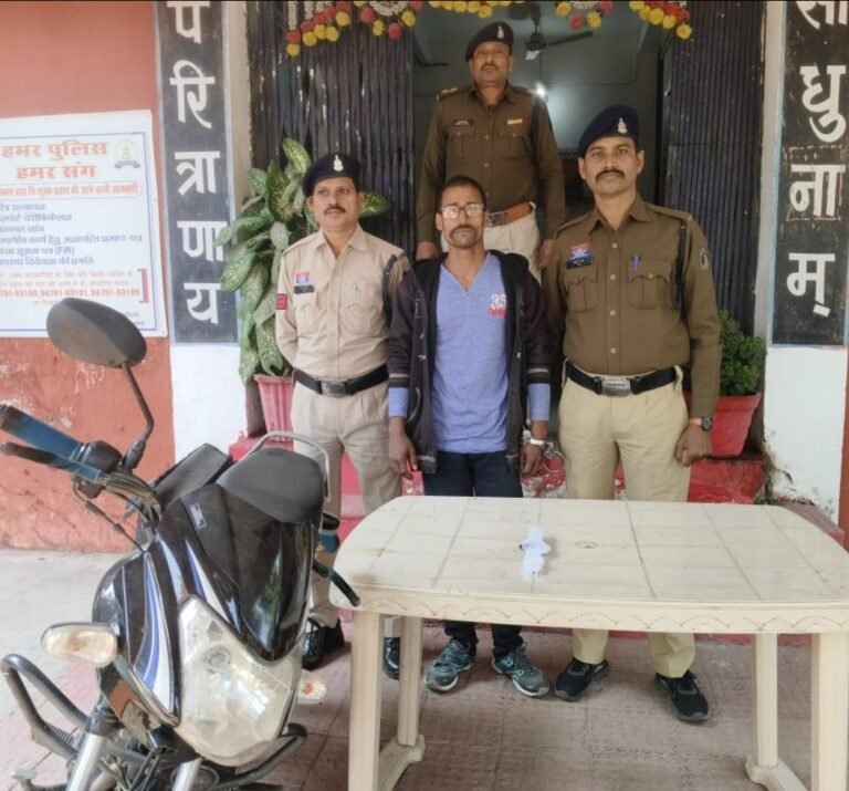 हत्या के नियत से धारदार चाकु मे हमला कर गंभीर चोंट पहुंचाने वाले आरोपी गिरफ्तार