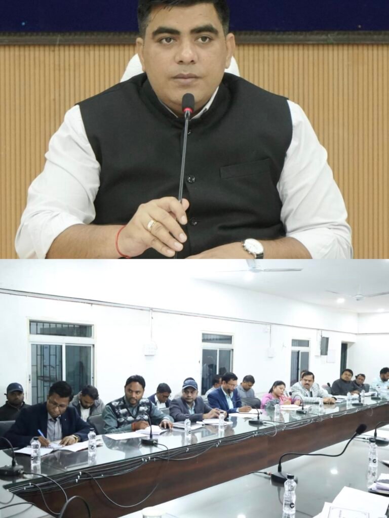 KORBA:-कलेक्टर की खंड स्तरीय समीक्षा बैठकए योजनाओं का लाभ अंतिम पंक्ति तक पहुँचाने के निर्देश…..आकांक्षी ब्लॉक पोड़ी उपरोड़ा में योजनाओं की प्रगति तेज करने हेतु किया निर्देशित