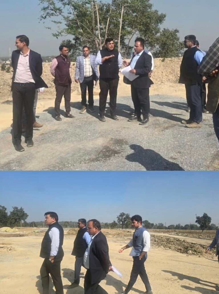 KORBA:-कलेक्टर द्वारा पुनर्वास ग्रामों एवं सड़कों के निर्माण कार्यों का निरीक्षण