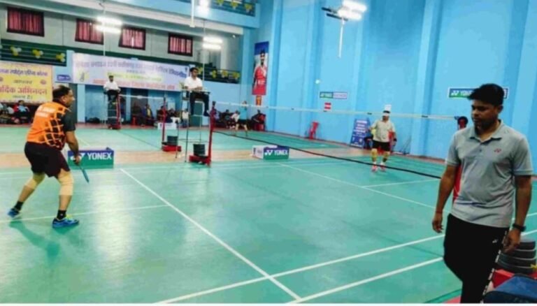 KORBA:-योनेक्स-सनराइज 24th सीजी स्टेट मास्टर्स बैडमिंटन चैंपियनशिप 2025-26 का आगाज…एकलव्य स्पोर्ट्स एरिना के भव्य कोर्ट में कुल 79 ईवेंट में खेलने प्रदेशभर के जुटेंगे खिलाड़ी