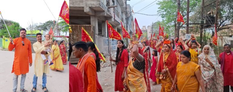 KORßA:-सरस संगीतमय श्रीमद देवी भागवत महापुराण ज्ञान यज्ञ का आयोजन…कथा व्यास पंडित नरेंद्र तिवारी (लाखासार वाले )