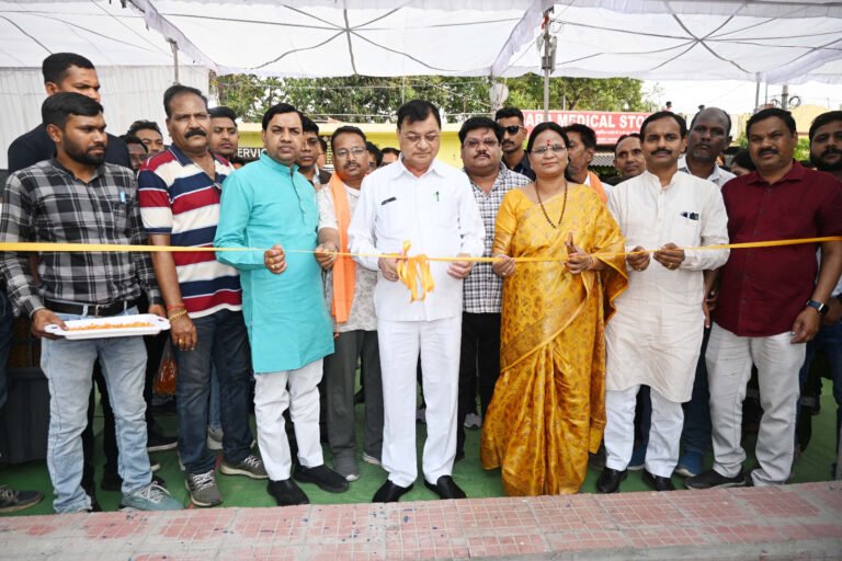 KORßA:-वार्ड क्र. 38 लालघाट चेकपोस्ट के नागरिकेां को मिली सर्वसुविधायुक्त उद्यान की सौगात