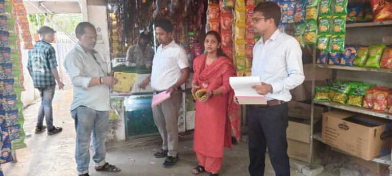 KORßA:-शिक्षण संस्थानों के समीप तंबाकू बिक्री पर प्रशासन सख्त, नियमों के उल्लंघन पर सघन कार्रवाई जारी….बालको क्षेत्र में कोटपा अधिनियम के तहत सात दुकानों से वसूला गया जुर्माना