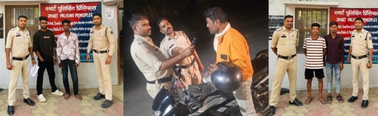 KORßA:-सजग कोरबा – सतर्क कोरबा” अभियान के तहत….02 दिन में महत्वपूर्ण सफलता 07 स्थायी वारंट, 41 गिरफ्तारी….मोटर व्हीकल एक्ट के तहत 2 दिन में 24 शराब पीकर वाहन चलाने वालों के ख़िलाफ़ यातायात पुलिस की कठोर चालानी कार्यवाही ।