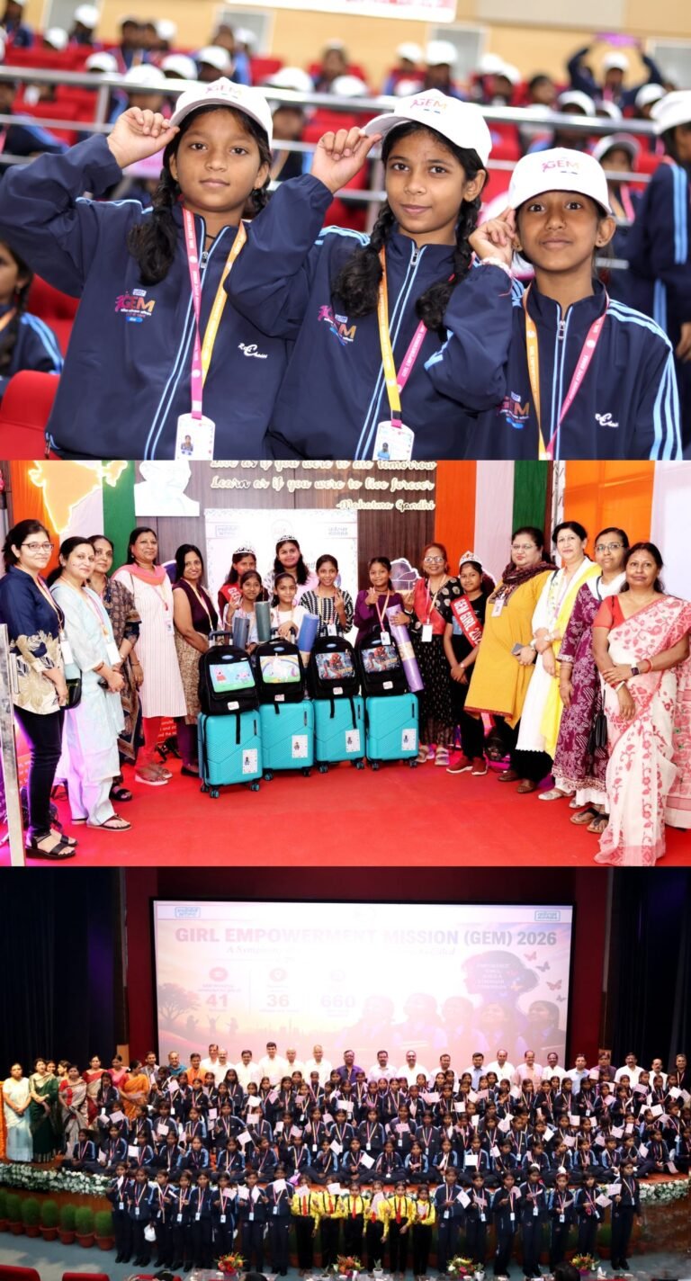 KORßA:-एनटीपीसी कोरबा ने बालिका सशक्तिकरण अभियान 2026 के तहत GEM 7.0 का शुभारंभ किया, 122 बालिकाओं को सशक्त बनाने की दिशा में एक और कदम…..