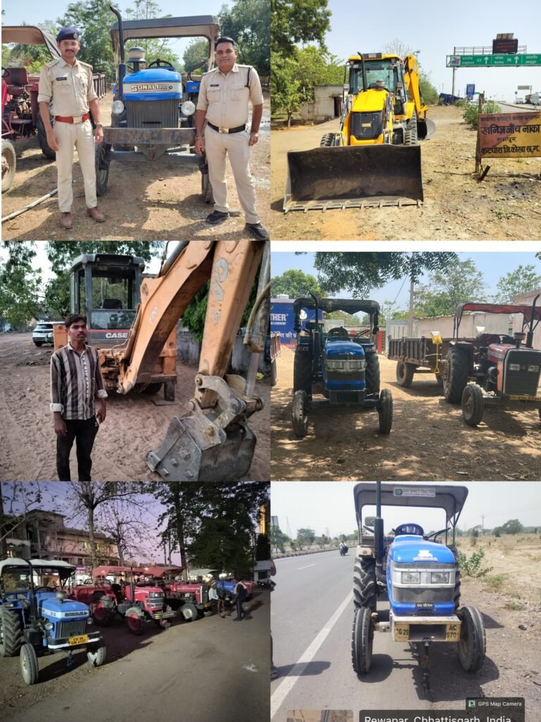KORßA:-खनिज विभाग कोरबा की ताबड़तोड़ कार्यवाही….जेसीबी और ट्रैक्टरों की बड़ी कार्रवाई में जप्ती…. देखें वीडियो