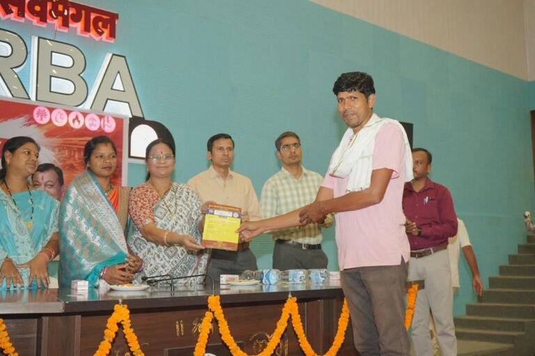 KORßA:-विश्वास के, विकास के, जनकल्याण के’ अभियान के तहत हितग्राहियों के लिए वृहद शिविर का हो रहा आयोजन…..प्रधानमंत्री के नेतृत्व में देश विकास और जनकल्याण के नए आयाम स्थापित कर रहा – महापौर