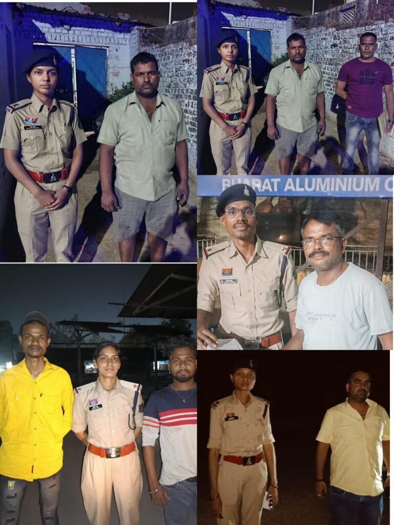 KORBA:-‘सजग कोरबा-सतर्क कोरबा’ अभियान के तहत विशेष सत्यापन अभियान:….. जिले में गुंडा और निगरानी बदमाशों की सघन जांच