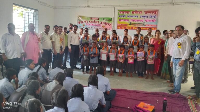 KORBA:-सेजेस पोलमी परिसर में मनाया गया संयुक्त शाला प्रवेश उत्सव, जनप्रतिनिधियों ने बढ़ाया उत्साह….