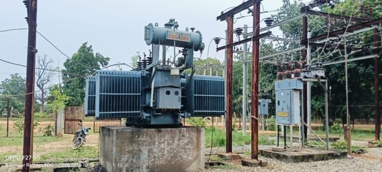 KORBA:-चिर्रा सबस्टेशन का ट्रांसफार्मर 10 दिन से खराब, 8-10 गांव अंधेरे में, बिजली विभाग दे रहा सिर्फ आश्वासन…..