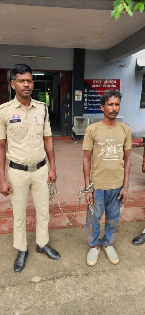 KORBA:-पत्नी की हत्या करने वाला पति गिरफ्तार,