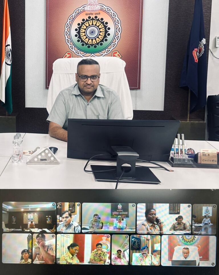 पुलिस महानिरीक्षक, बिलासपुर रेंज राम गोपाल गर्ग ने ली बिलासपुर रेंज पुलिस अधीक्षकों की समीक्षा बैठक :- NDPS के फरार आरोपी पकड़ने और मुख्यमंत्री हेल्पलाइन के सख्त निर्देश_