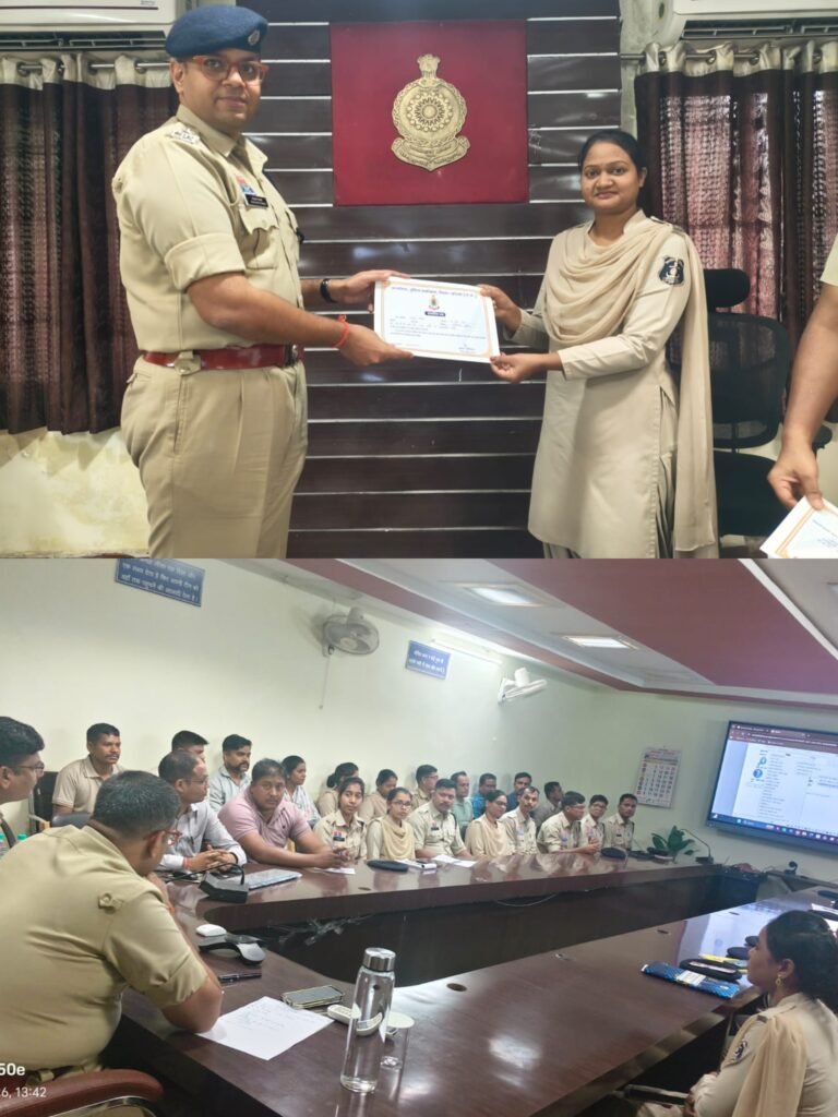 KORBA:-सीसीटीएनएस कार्यों की समीक्षा बैठक आयोजित, डाटा एंट्री की गुणवत्ता एवं समयबद्धता पर पुलिस अधीक्षक कोरबा का विशेष जोर