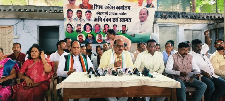 KORBA:-बिजली बिल और स्मार्ट मीटर से जनता परेशान, 400 यूनिट मुफ्त बिजली योजना बहाल करो वरना सड़क पर उतरेगी कांग्रेस : पूर्व मंत्री जयसिंह अग्रवाल……प्रेस वार्ता में पूर्व मंत्री ने क्या कहा देखें पूरी वीडियो