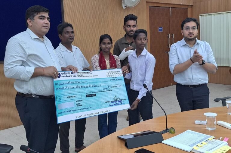 KORBA:-स्वामी विवेकानंद ज्ञान प्रोत्साहन योजना से विद्यार्थियों के सपनों को मिली नई उड़ान