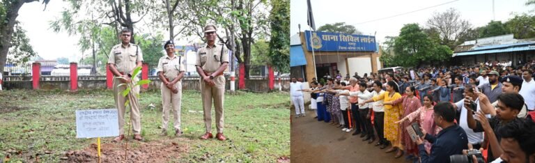 KORBA:-सरदार वल्लभभाई पटेल की 150वीं जयंती पर जिला पुलिस बल कोरबा द्वारा एकता वृक्षारोपण एवं विभिन्न प्रतियोगिताओं का आयोजन