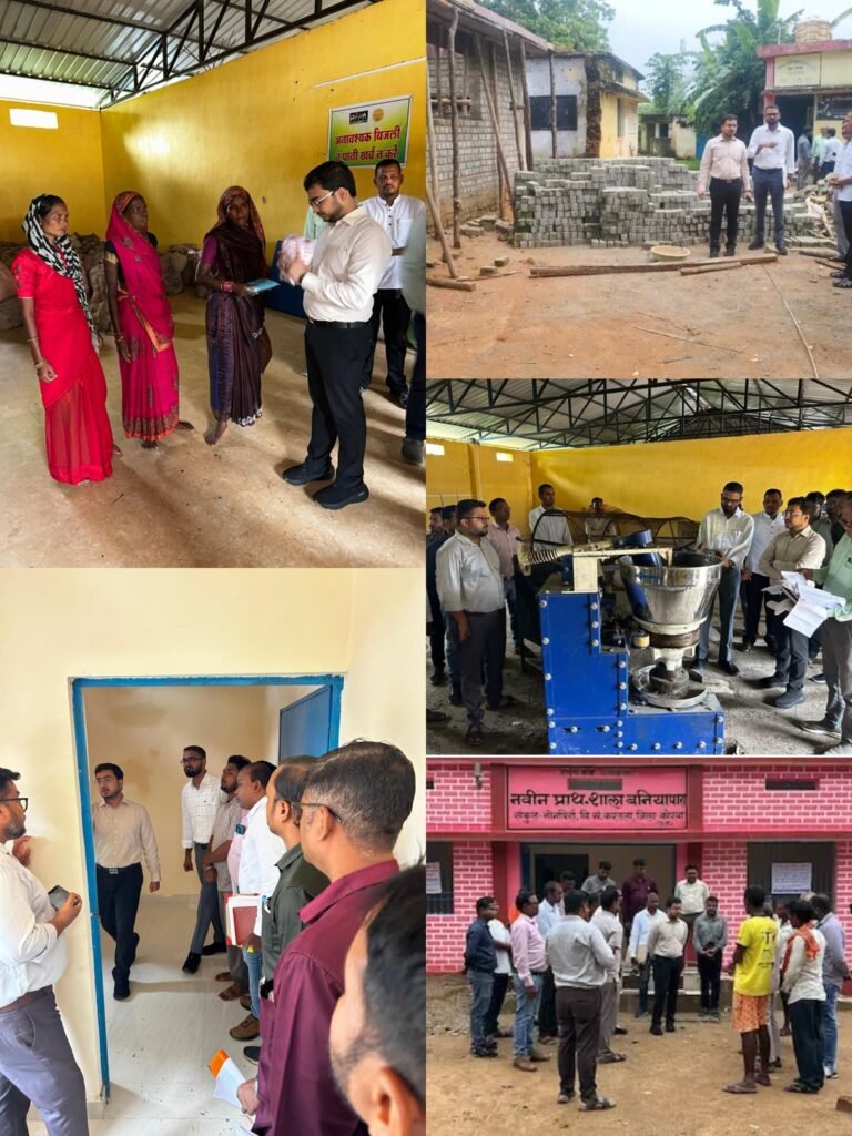 KORBA:-सीईओ जिला पंचायत ने करतला विकासखंड में किया निरीक्षण, ग्रामीण विकास योजनाओं में लापरवाही बर्दाश्त नहीं, गुणवत्तापूर्ण कार्य समय पर पूरा करने के दिए निर्देश