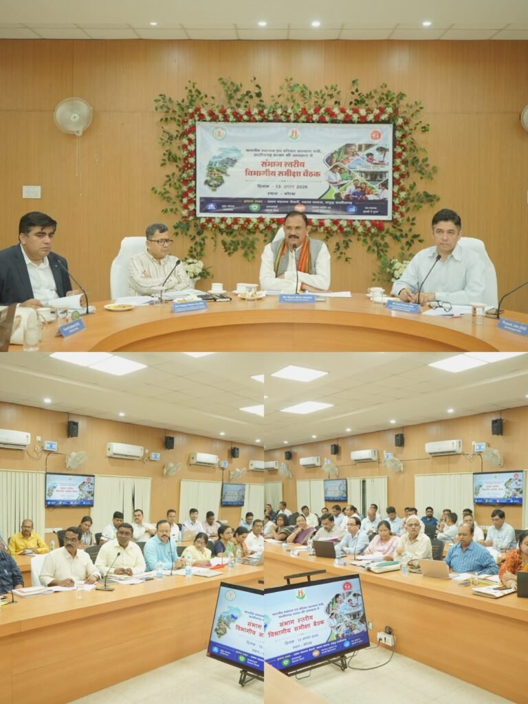 KORBA:-आमनागरिकों की स्वास्थ्य सुविधाओं से किसी भी तरह का समझौता नहीं होगा: स्वास्थ्य मंत्री श्यामबिहारी जायसवाल…..मलेरिया, टीबी, कुष्ठ एवं सिकलसेल की शत-प्रतिशत स्क्रीनिंग और उपचार पर जोर…..बायोमेट्रिक उपस्थिति नहीं होने पर वेतन कटौती की कार्रवाई के निर्देश