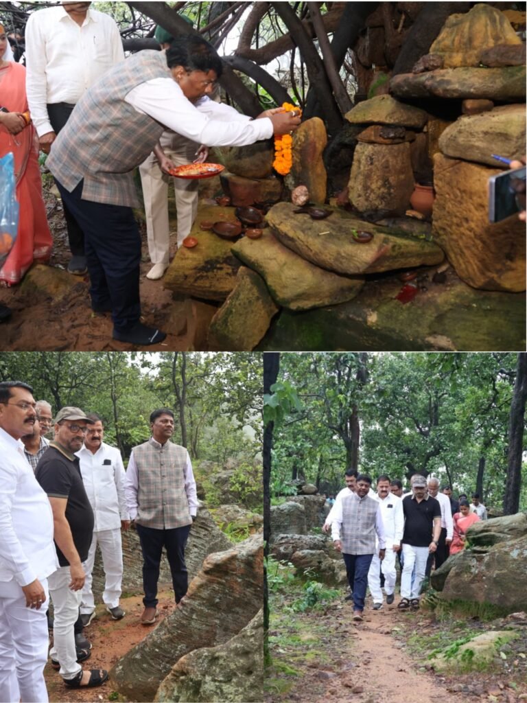 KORßA:-पुटका पहाड़ में पर्यावरणीय पुनरुद्धार को मिलेगी नई गति, वन मंत्री केदार कश्यप ने किया कार्यों का निरीक्षण…..वन्यजीव आवास, प्राकृतिक वनस्पतियों और हाथी कॉरिडोर के संरक्षण पर विशेष जोर