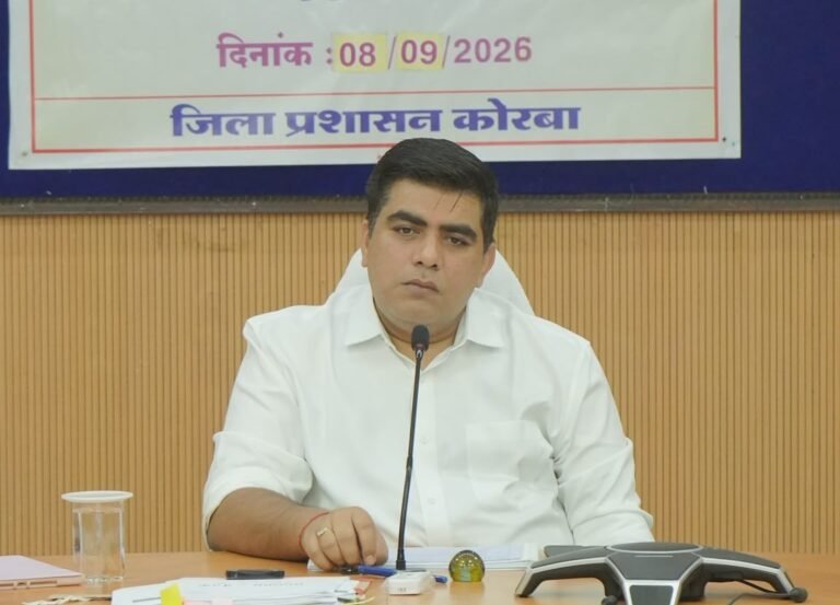 KORBA:-17 सितंबर से 17 अक्टूबर तक जिले में चलेगा ‘सेवा संकल्प अभियान’