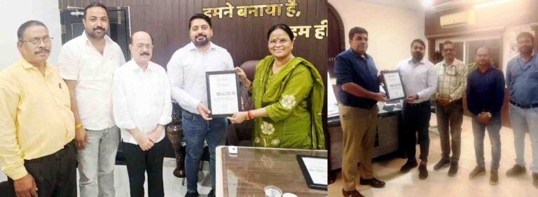KORBA:-कोरबा की ‘चटकारा चौपाटी’ को मिला फूड सेफ्टी हब प्रमाणपत्र…….खाद्य सुरक्षा मानकों के पालन की दिशा में उपलब्धि, जिले के लिए गौरव का विषय