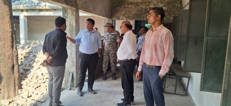 KORBA;-कलेक्टर कुणाल दुदावत ने आईटीआई रामपुर में रिनोवेशन कार्य का किया निरीक्षण