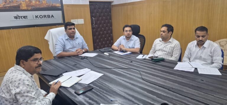 KORBA:-चक्रवात ‘अर्नब’ के प्रभाव से वर्षा की संभावना को देखते हुए सभी विभाग अलर्ट मोड में रहें – कलेक्टर