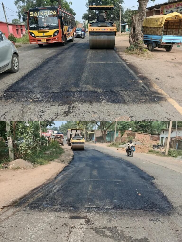 KORBA:-बारिश से क्षतिग्रस्त सड़कों की मरम्मत शुरू, 154 किलोमीटर मार्गों पर होगा बीटी पैच कार्य…,लोक निर्माण विभाग ने चार उपसंभागों के लिए 280.05 लाख रुपये किए स्वीकृत; दिसंबर तक कार्य पूरा करने का लक्ष्य