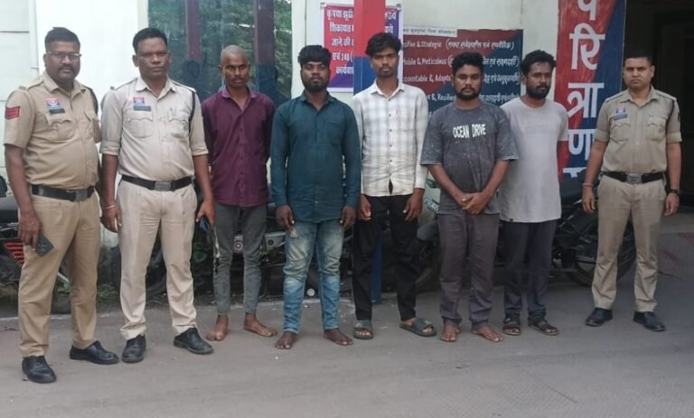 KORBA:-: स्कूल और सामुदायिक भवन में चोरी का पर्दाफाश, 5 आरोपी गिरफ्तार, 55 हजार का सामान बरामद